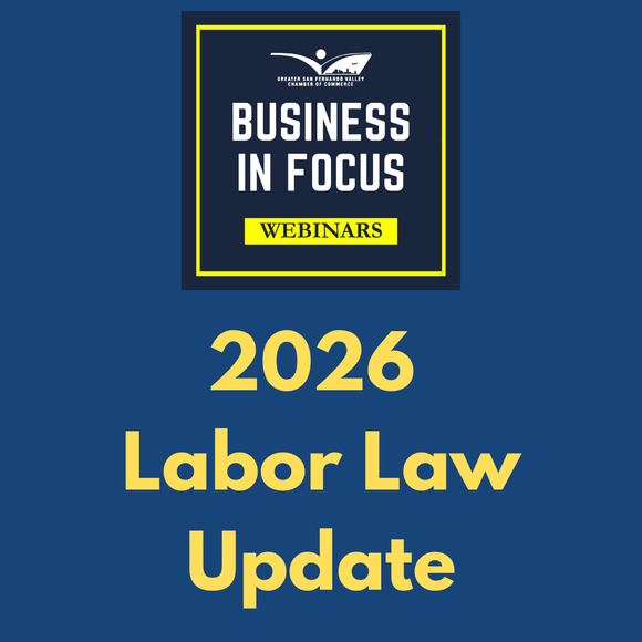 Webinar: 2026 Labor Law Update - January 15, 2026