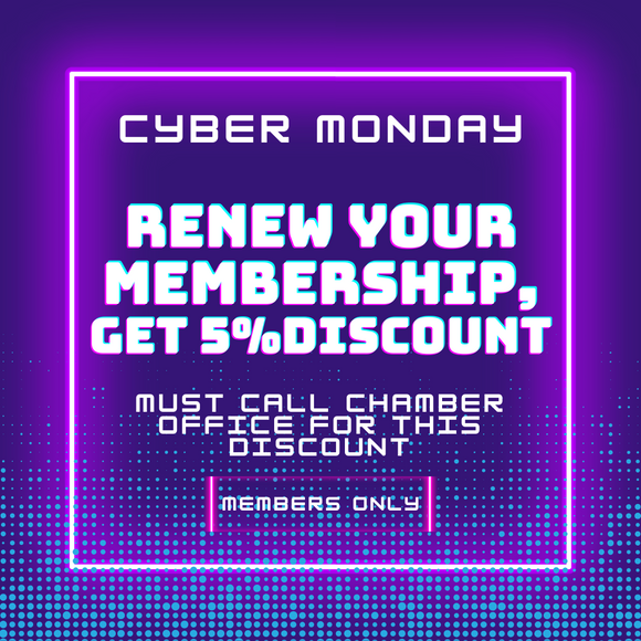 Cyber Monday Deal: Renew your membership today and get a 5% discount!