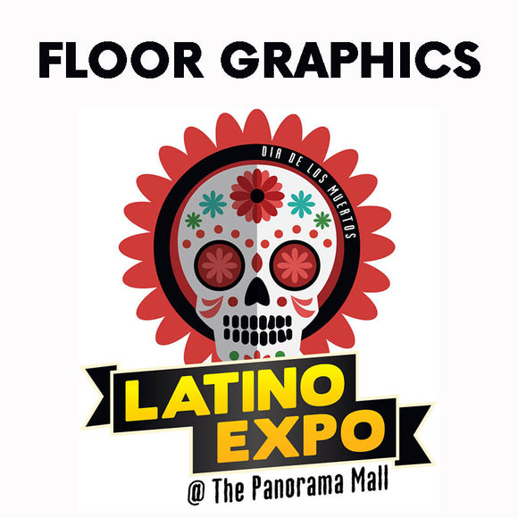 Latino Expo Floor Graphics Ad