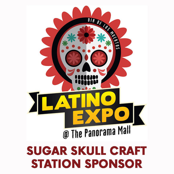 Latino Expo Activity Station Sugar Skull Crafts Sponsor